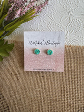 Load image into Gallery viewer, 8mm druzy studs - Multiple Colors
