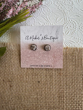 Load image into Gallery viewer, 8mm druzy studs - Multiple Colors