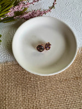 Load image into Gallery viewer, Midnight Rose Druzy Studs 12mm
