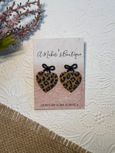 Load image into Gallery viewer, Bronzed Glow Co - Leopard Dangles
