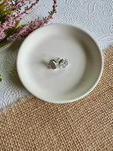 Load image into Gallery viewer, Silver Starlight Druzy Studs 12mm
