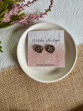 Load image into Gallery viewer, Golden Hour Druzy Studs 12mm
