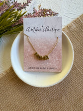 Load image into Gallery viewer, Dainty Bubble Necklaces “Mama” Gold or Silver
