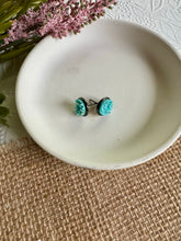 Load image into Gallery viewer, Tropical Lagoon Druzy Studs 10mm

