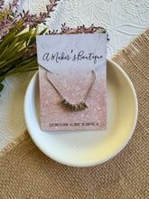 Load image into Gallery viewer, Dainty Bubble Necklaces “Mama” Gold or Silver
