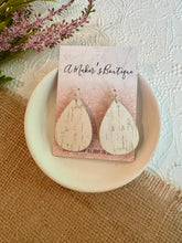 Load image into Gallery viewer, White Birch Medium Teardrop
