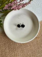 Load image into Gallery viewer, Black Onyx Druzy Studs 10mm
